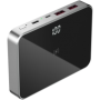 Prestigio Graphene PD, fast charging powerbank, capacity 10000 mAh, 2*USB3.0 quick charge, 1*Type-C PD, wireless charging interf
