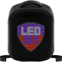 Prestigio LEDme backpack, animated backpack with LED display, Polyester+TPU material, connection via bluetooth, Dimensions 42*31