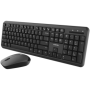 Wireless combo set,Wireless keyboard with Silent switches,104keys, US layout,optical 3D Wireless mice 100DPI black