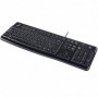 LOGITECH Corded  Keyboard K120 - Business EMEA - US International - BLACK