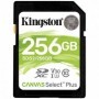 Kingston 256GB SDXC Canvas Select Plus 100R C10 UHS-I U3 V30 EAN: 740617298123