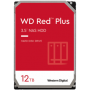 HDD NAS WD Red Plus (3.5'', 12TB, 256MB, 7200 RPM, SATA 6 Gb/s)