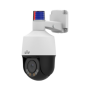 Camera IP mini-PTZ seria LightHunter 5 MP, zoom optic 4X, Audio, Alarma, SDcard, IR 50M - UNV IPC675LFW-AX4DUPKC-VG