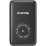 CANYON PB-1001 18W PD+QC 3.0+10W Magnet wireless charger  powerbank 10000mAh Li-poly battery,Lightning Input: DC5V/2A, 9V/2A Typ