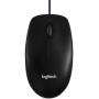 LOGITECH Corded  Mouse B100 - Business EMEA - BLACK