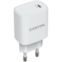 Canyon, PD 20W Input: 100V-240V, Output: 1 port charge: USB-C:PD 20W (5V3A/9V2.22A/12V1.67A) , Eu plug, Over- Voltage ,  over-he