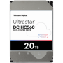 HDD Server WD/HGST ULTRASTAR DC HC560 (3.5’’, 20TB, 512MB, 7200 RPM, SATA 6Gb/s, 512E SE NP3), SKU: 0F38785