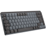 LOGITECH MX Mechanical Mini for Mac Minimalist Wireless Illuminated Keyboard  - SPACE GREY - US INT'L - 2.4GHZ/BT - N/A - EMEA -