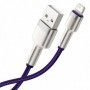 Cablu Baseus Cafule Lightning 2m, violet