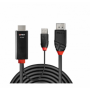 Cablu Lindy 1m HDMI la DisplayPort
