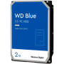 HDD Desktop WD Blue 2TB CMR, 3.5'', 64MB, 5400 RPM, SATA