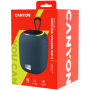 CANYON BSP-8, Bluetooth Speaker, BT V5.2, BLUETRUM AB5362B, TF card support, Type-C USB port, 1800mAh polymer battery, Max Power