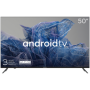 50', UHD, Google Android TV, Black, 3840x2160, 60 Hz, , 2x10W, 70 kWh/1000h , BT5, HDMI ports 4, 24 months