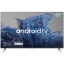 65', UHD, Google Android TV, Black, 3840x2160, 60 Hz, , 2x12W, 111 kWh/1000h , BT5, HDMI ports 4, 24 months